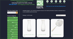 Desktop Screenshot of hospitalitysupplyonline.com